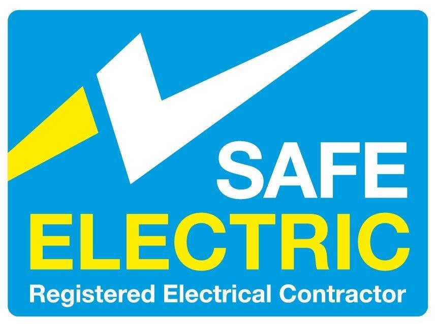 Safe electric logo